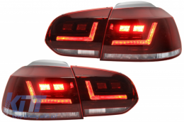 OSRAM LEDriving LED TailLight с надградени Ксенон Фарове , подходящи за VW Golf 6 VI (2008-2012) Динамичен Sequential Turning Light-image-6062405