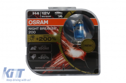 OSRAM NIGHT BREAKER 200 H4 Халоген челник 64193NB200-HCB Хардкор кутия-image-6089462