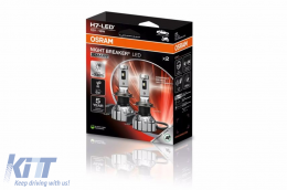 OSRAM NIGHT BREAKER H7 LED SMART 64210DWNBSM-2HB SET Bulb Auto Moto-image-6109324