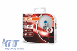 OSRAM NIGHT BREAKER LASER H3 Halogen Headlamp 12V 55W-image-6054698