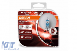 OSRAM NIGHT BREAKER LASER H7 alogena Proiettore 64210NL-HCB 12V 55W 2 pezzi-image-6054657