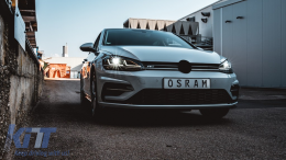 
Osram teljes LED első lámpák VW Golf 7.5 VII Facelift (2017-től) modellekhez, fekete frissítés Xenon és Halogen nappali menetfényes autókhoz-image-6074813