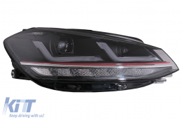 
Osram teljes LED első lámpák VW Golf 7.5 VII Facelift (2017-től) modellekhez, GTI frissítés Xenon és Halogen nappali menetfényes autókhoz-image-6075277