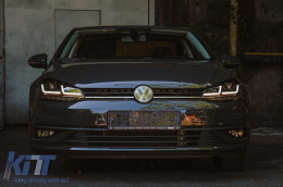 
Osram teljes LED első lámpák VW Golf 7.5 VII Facelift (2017-től) modellekhez, GTI frissítés Xenon és Halogen nappali menetfényes autókhoz-image-6094107