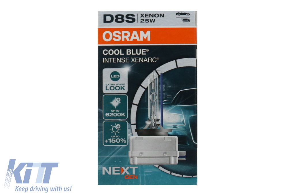 66140CBN OSRAM XENARC COOL BLUE INTENSE next Generation D1S 85V 35W 6200K  Xenon Glödlampa, fjärrstrålkastare