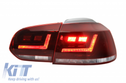 Osram Xenon Fari Fanali per VW Golf 6 VI 08-12 Fendinebbia LED Dynamic Lights-image-6062406