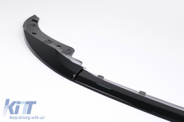 Parachoque Spoiler Labio para BMW 4 G22 Coupe G23 Cabrio G26 Gran Coupe 2020+ Negro brillante-image-6100554