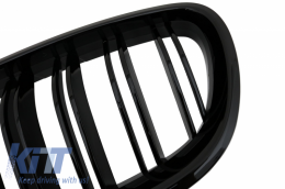 Parachoque Spoiler Labio para BMW 5 F10 F11 Limo Touring 11-17 Dobleraya Rejilla-image-6040358