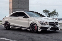 Parachoques Aletas Splitters Vent para Mercedes CLA W117 C117 X117 CLA45 AMG-image-6040780