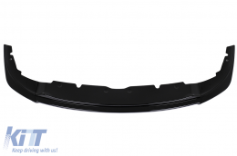 Parachoques Delantero Labio Spoiler para BMW Serie 1 F40 M Sport 2019+ Negro brillante-image-6100545