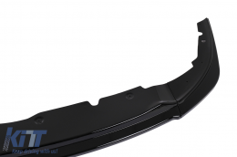 Parachoques Delantero Labio Spoiler para BMW Serie 1 F40 M Sport 2019+ Negro brillante-image-6100548