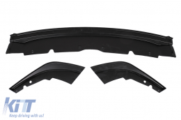 Parachoques Delantero Labio Spoiler para BMW Serie 1 F40 M Sport 2019+ Negro brillante-image-6100550