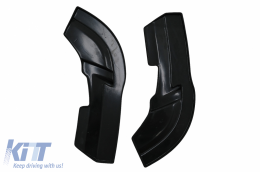 Parachoques Extensión Difusor para Mercedes Clase A W176 A45 Hatchback 15-18 Negro-image-6108085