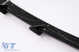 Parachoques Extensión Difusor Para Seat Leon Mk3 5F Hatchback 2012-2016 Negro-image-6100609