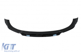 Paragolpes Spoiler Alerón Parachoques para BMW X6 G06 2019-2023 Negro brillante-image-6083711