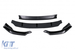 Paragolpes Spoiler Alerón Parachoques para BMW X6 G06 2019-2023 Negro brillante-image-6083712