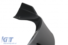 Paraurti Add-On Spoiler Lip per Tesla Model S 16-20 5-porte Liftback Nero Lucido-image-6093729