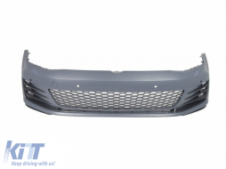 Paraurti anteriore con Gonne laterali per VW Golf VII 7 Hatchback 2013-2017 GTI Look-image-6014977