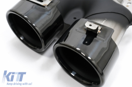 Paraurti anteriore Diffusore Doppio Punte per Mercedes C A205 Cabriolet C205 Coupe 14-19-image-6078202