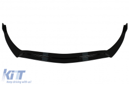 Paraurti anteriore Labbro spoiler Per Mercedes CLA X118 C118 Sport Line CLA35 2019-2023 Nero lucido-image-6100072