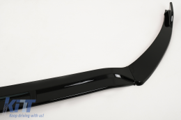 Paraurti anteriore Labbro spoiler Per Mercedes CLA X118 C118 Sport Line CLA35 2019-2023 Nero lucido-image-6100074