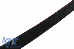 Paraurti anteriore Lip Estensione per MERCEDES A W177 V177 04.18+ A35 Look Nero-image-6063462