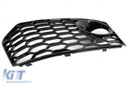 Paraurti anteriore Ornamenti Griglie laterali per Audi A6 C7 4G 11-18 RS6 Look SRA Copertine Parti-image-6074173