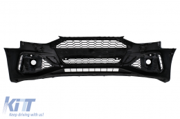 Paraurti anteriore per Audi A4 B9 8W Facelift 2020+ Quattro RS4 Look Griglia-image-6105951