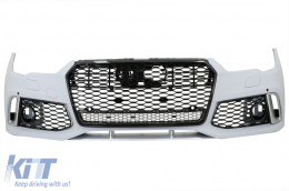 Paraurti anteriore per Audi A7 4G Facelift 15-18 Griglie laterali RS7 Design-image-6075898