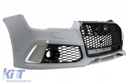 Paraurti anteriore per Audi A7 4G Facelift 15-18 Griglie laterali RS7 Design-image-6075900