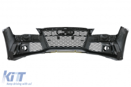 Paraurti anteriore per Audi A7 4G Pre-Facelift 2010-2014 Lato Griglie RS7 Look-image-6090393