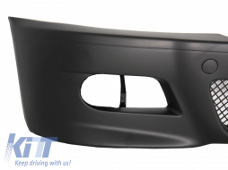 Paraurti anteriore per BMW Serie 3 E46 1998-2004 M3 Look Fendinebbia & Coperture-image-6073497