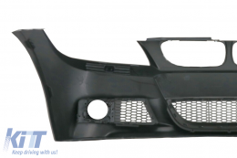 Paraurti anteriore per BMW Serie 3 E90 Berlina E91 Touring LCI 2008-2011 M-Technik Look-image-6064380