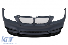 Paraurti anteriore per BMW Serie 3 E90 E91 Touring LCI 2008-2011 M4 CS Look-image-6064845