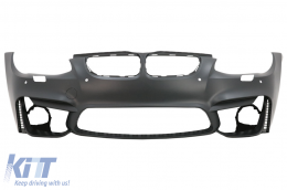 Paraurti anteriore per BMW Serie 3 E92 E93 LCI 10-14 Coupé Cabrio M-Technik Look-image-6093624