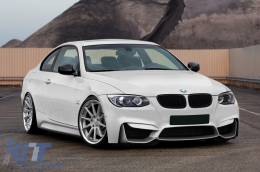 Paraurti anteriore per BMW Serie 3 E92 E93 LCI 10-14 Coupé Cabrio M-Technik Look-image-6093690