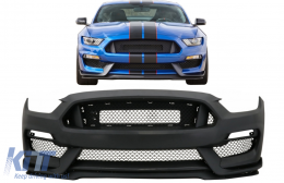 Paraurti anteriore per Ford Mustang Mk6 VI Sesta generazione 2015-2017 GT350 Look-image-6084275