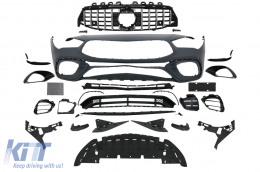 Paraurti anteriore per Mercedes CLA C118 Berlina X118 Shooting Brake 2019+ CLA45 Look-image-6090677