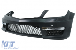 Paraurti anteriore per Mercedes Classe C W204 S204 C204 07-15 Facelift C63 Design-image-6016603