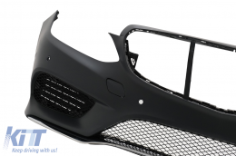 Paraurti anteriore per Mercedes Classe E W212 Facelift 13-16 griglie laterali PDC-image-6099181