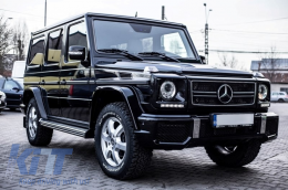 Paraurti anteriore per MERCEDES Classe G W463 1989-2017 G65 Look--image-5990543