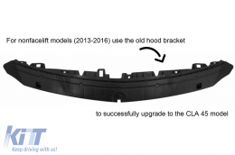 Paraurti anteriore per Mercedes W117 X117 CLA 2013-2018 CLA45 Look PDC griglie-image-6067824