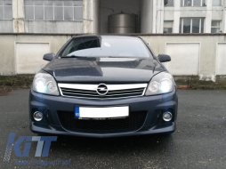 Paraurti anteriore per Opel Astra H 2004-2009 Griglia laterale inferiore OPC Look-image-44570