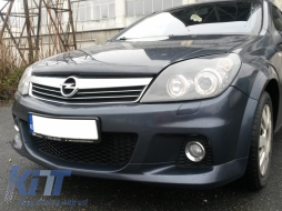 Paraurti anteriore per Opel Astra H 2004-2009 Griglia laterale inferiore OPC Look-image-44571