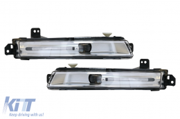 Paraurti anteriore per Range Rover Vogue IV L405 18+ SVA Style Griglie LED DRL Luci-image-6078039