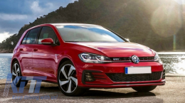 Paraurti Anteriore per VW Golf VII 7.5 2017-2020 Griglie Laterali Look GTI-image-6044632