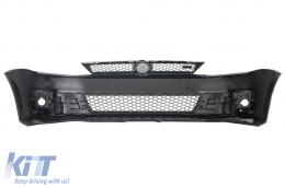 Paraurti anteriore per VW Jetta Mk6 VI 2011-2014 Griglia Fendinebbia GLI GTI Look-image-6023508