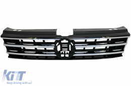 Paraurti anteriore per VW Tiguan II Mk2 AD BW 16-19 Griglia passaruota R-Line Look-image-6040770