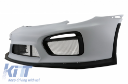 Paraurti con LED DRL per Porsche Cayman 981C Boxster 981 2012-2016 GT4 Look-image-6059743