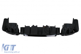 Paraurti Diffusore d'aria per Mercedes E W213 Sport Line 2016-2019 Nero Consigli Scarico-image-6104629